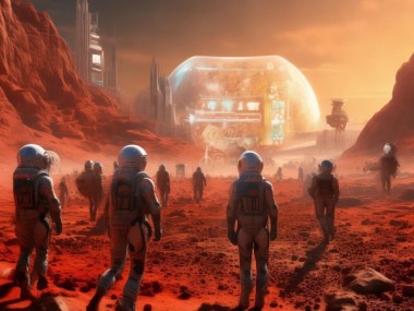 探索火星，科技与未来，从火星到火星人