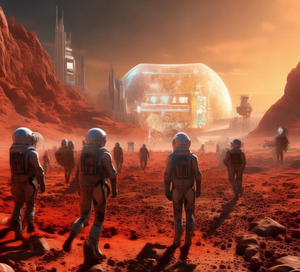 探索火星，科技与未来，从火星到火星人